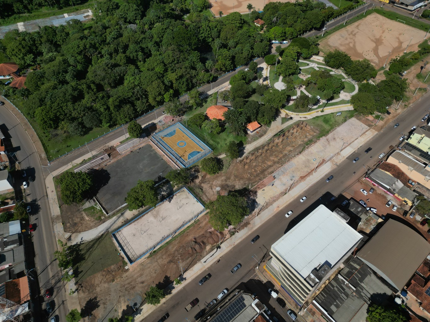 Complexo de Esporte e Lazer: segunda etapa do projeto chega a 90% de conclusão