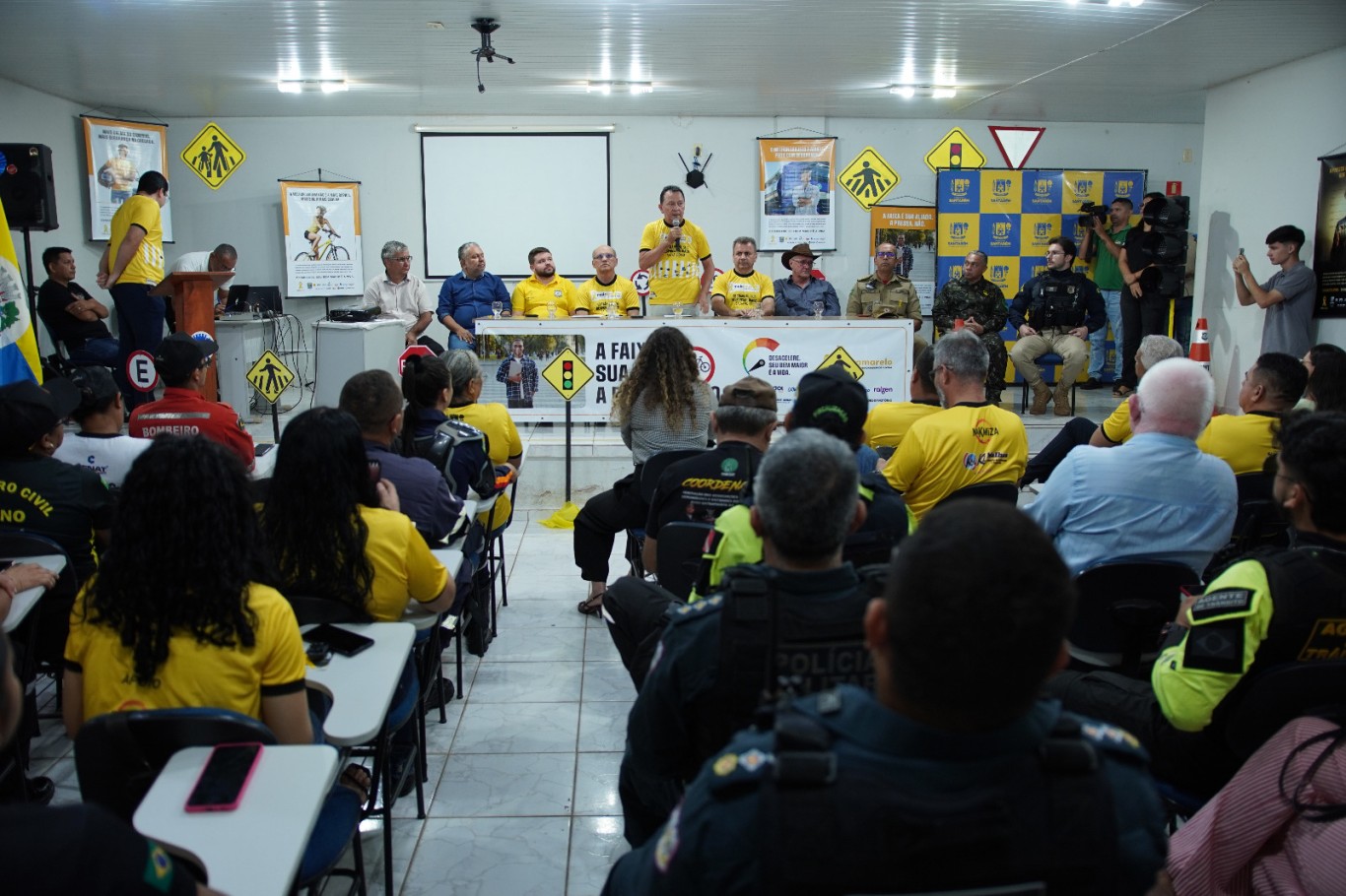 Lançada campanha Maio Amarelo com foco na educação e preservação de vidas no trânsito