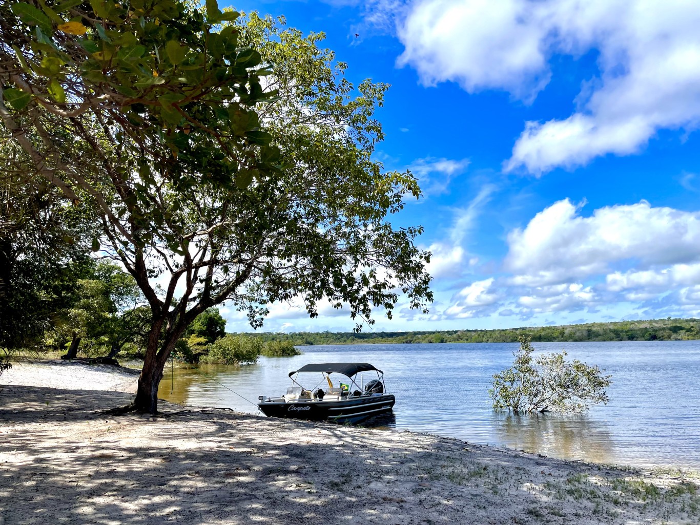 Imagem de Praia visível o ano inteiro transforma comunidade Tucumã em destino imperdível no Arapiuns