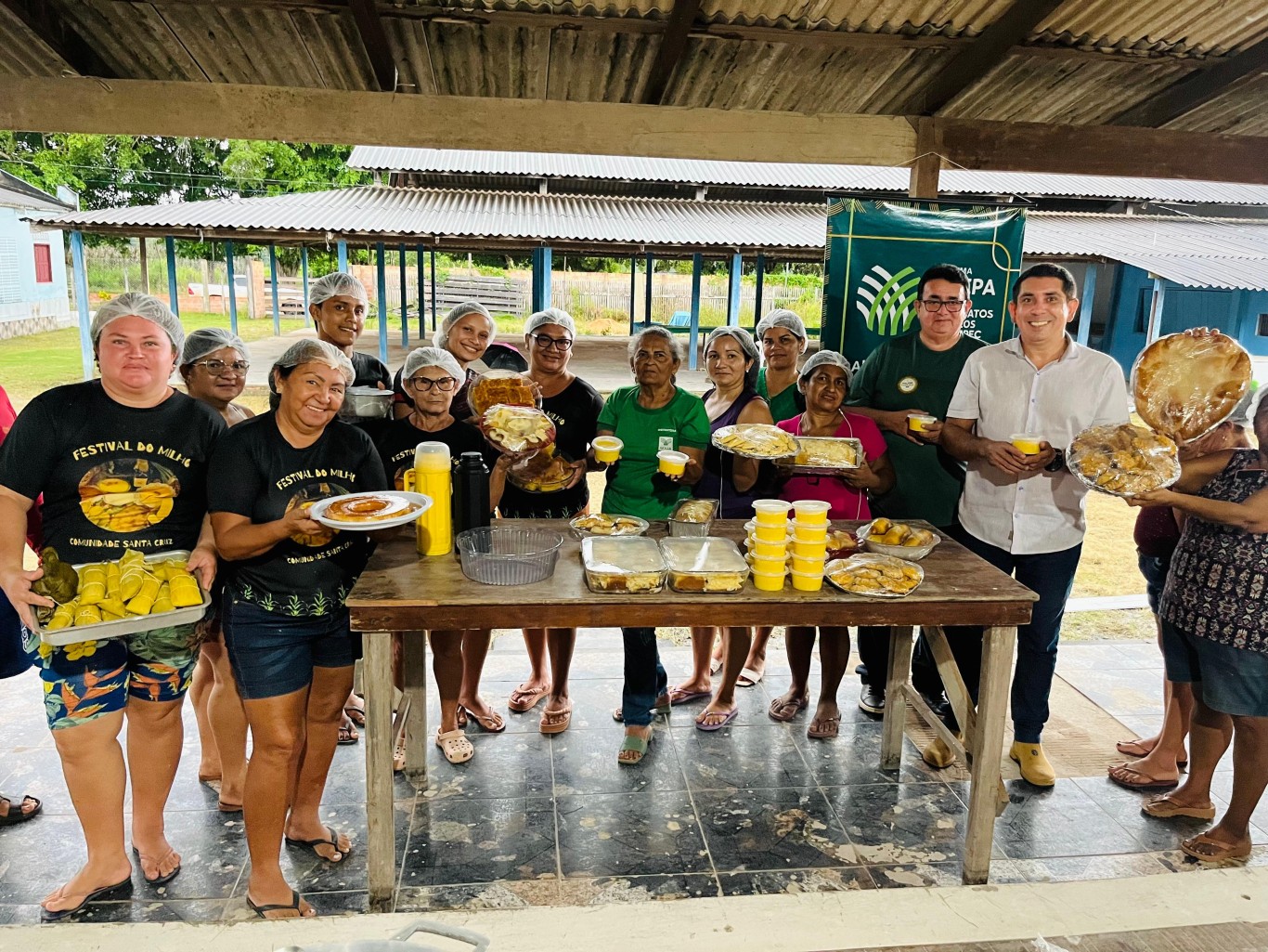 Curso de manipulação de alimentos prepara comunitários de Santa Cruz para o Festival do Milho