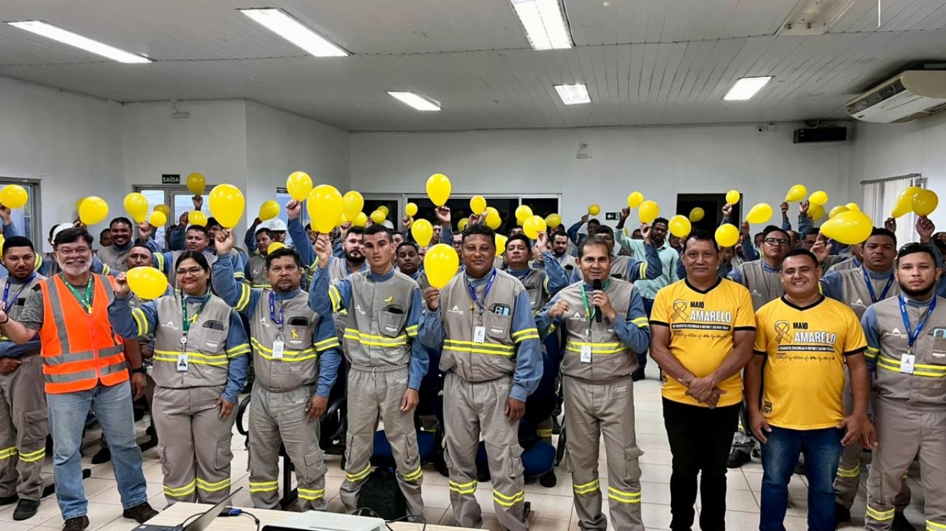 Maio Amarelo 2026: Prefeitura promove palestra sobre segurança viária para colaboradores do Grupo Amper Elinsa