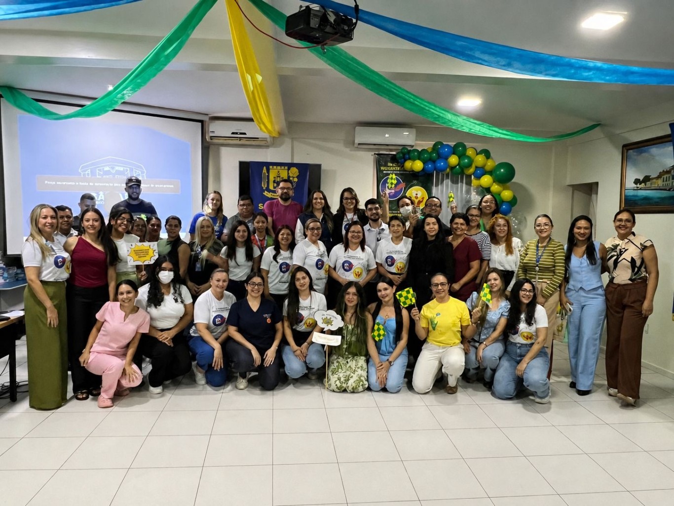 Abertura da Campanha de Higienização das Mãos e Semana da Enfermagem mobiliza profissionais em Santarém
