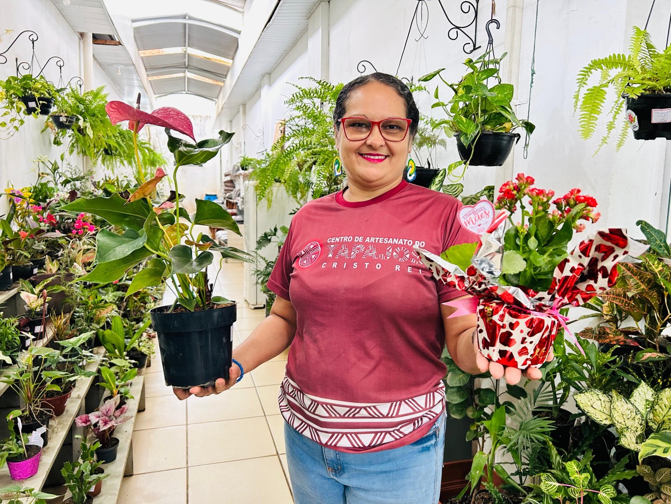 Cristo Rei realiza Semana da Flor com exposição e venda de plantas e insumos para o Dia das Mães
