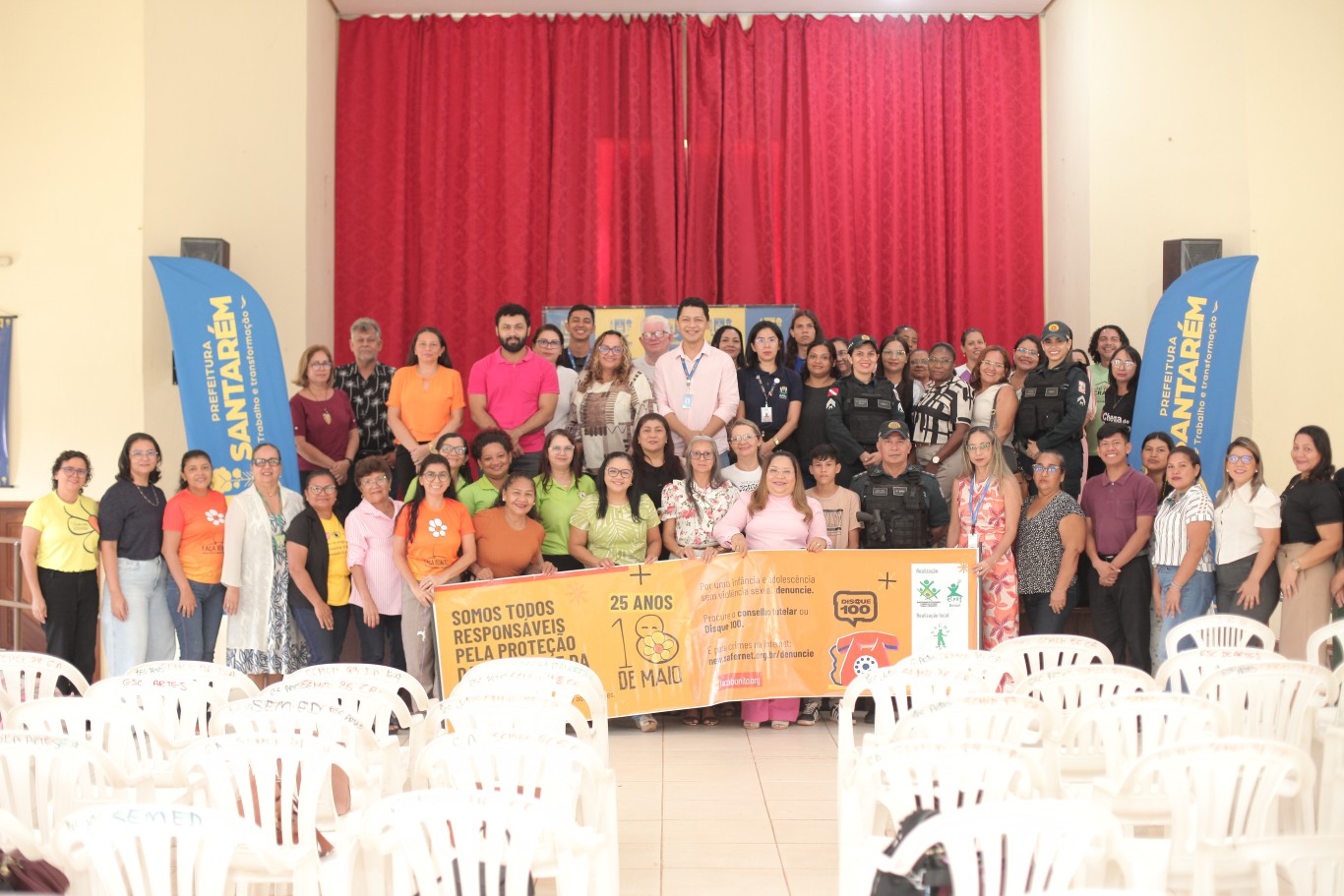 Campanha “Faça Bonito” é lançada em Santarém e reforça mobilização coletiva pela proteção de crianças e adolescentes