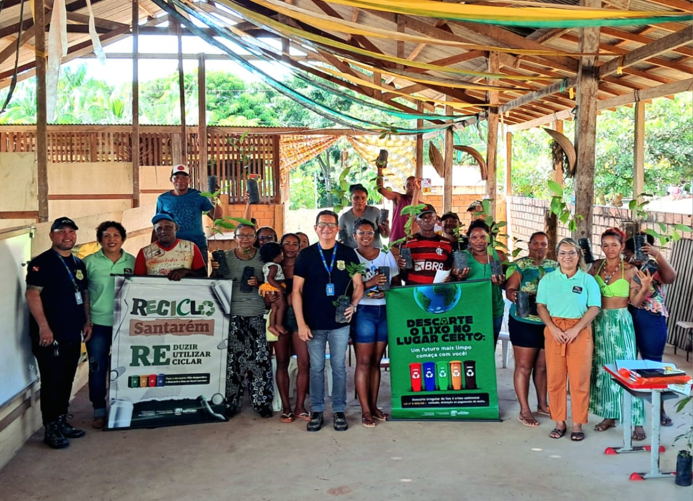 Prefeitura realiza palestra de educação ambiental na comunidade quilombola Bom Jardim