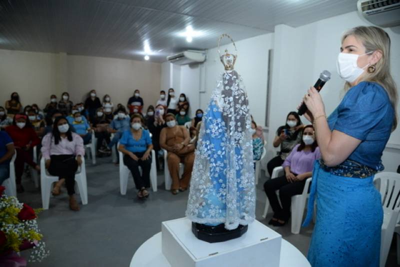 Semsa recebe visita da imagem peregrina de Nossa Senhora da Conceição