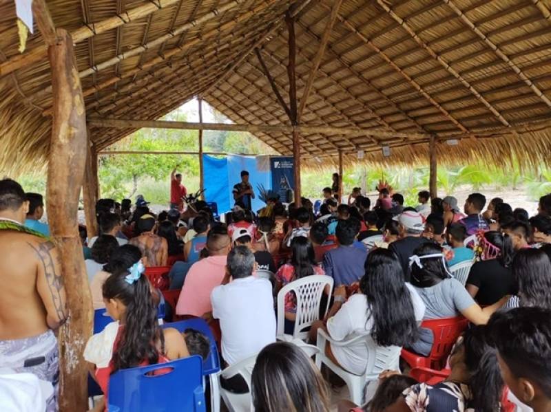 Prefeitura participa de Assembleia junto ao Departamento de Jovens Indígenas