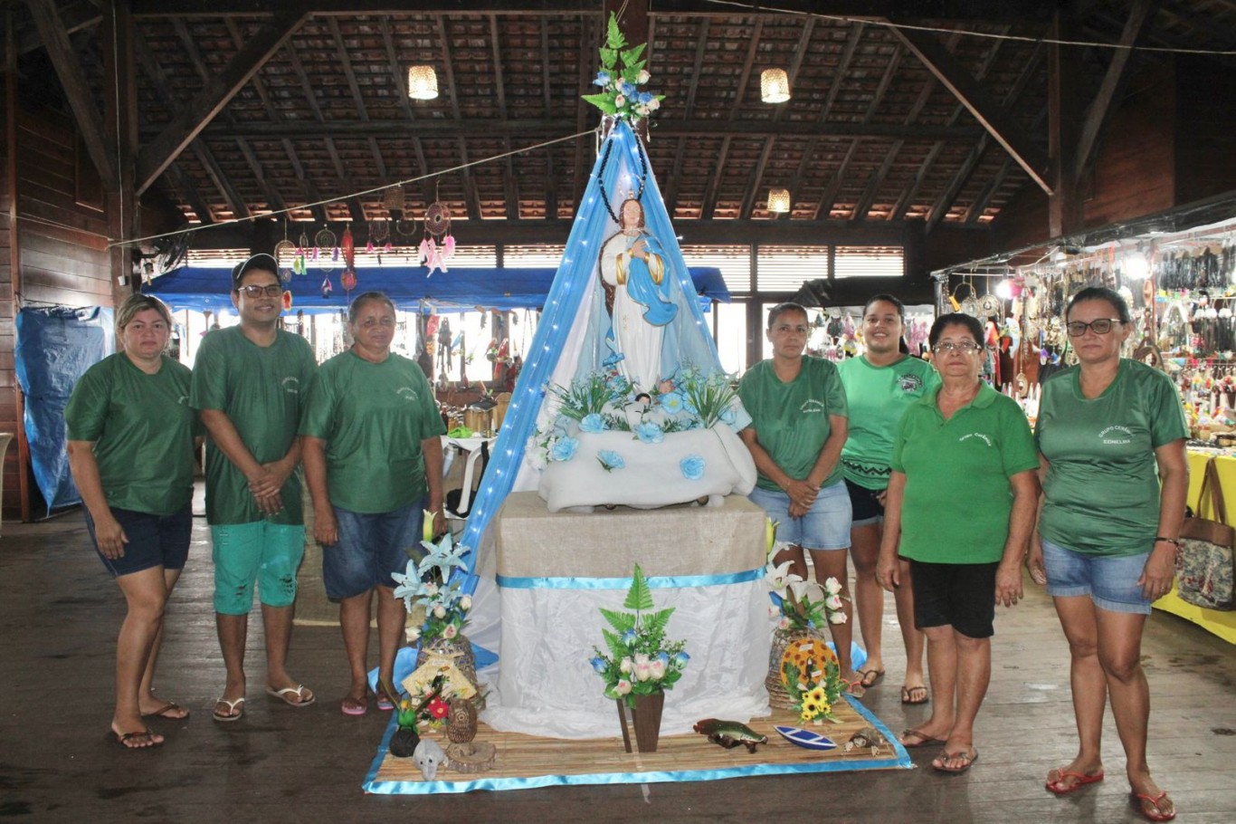 Pontos Turísticos de Santarém recebem visita da imagem peregrina de Nossa Senhora da Conceição