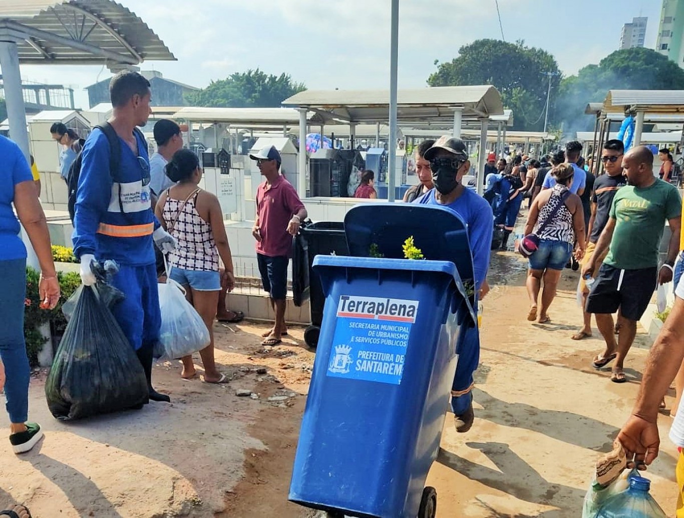 Dia dos Finados é realizado sob organização dos cemitérios centrais