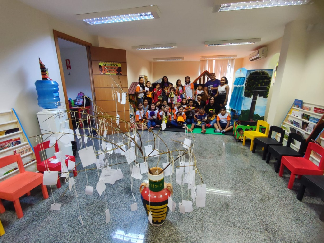 Usuários do CRAS Maracanã participam de atividade voltada à educação antirracista
