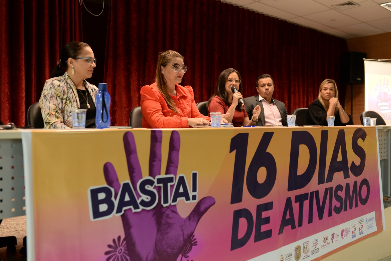 Campanha 16 dias de ativismo pelo fim da violência contra a mulher é aberta em Santarém