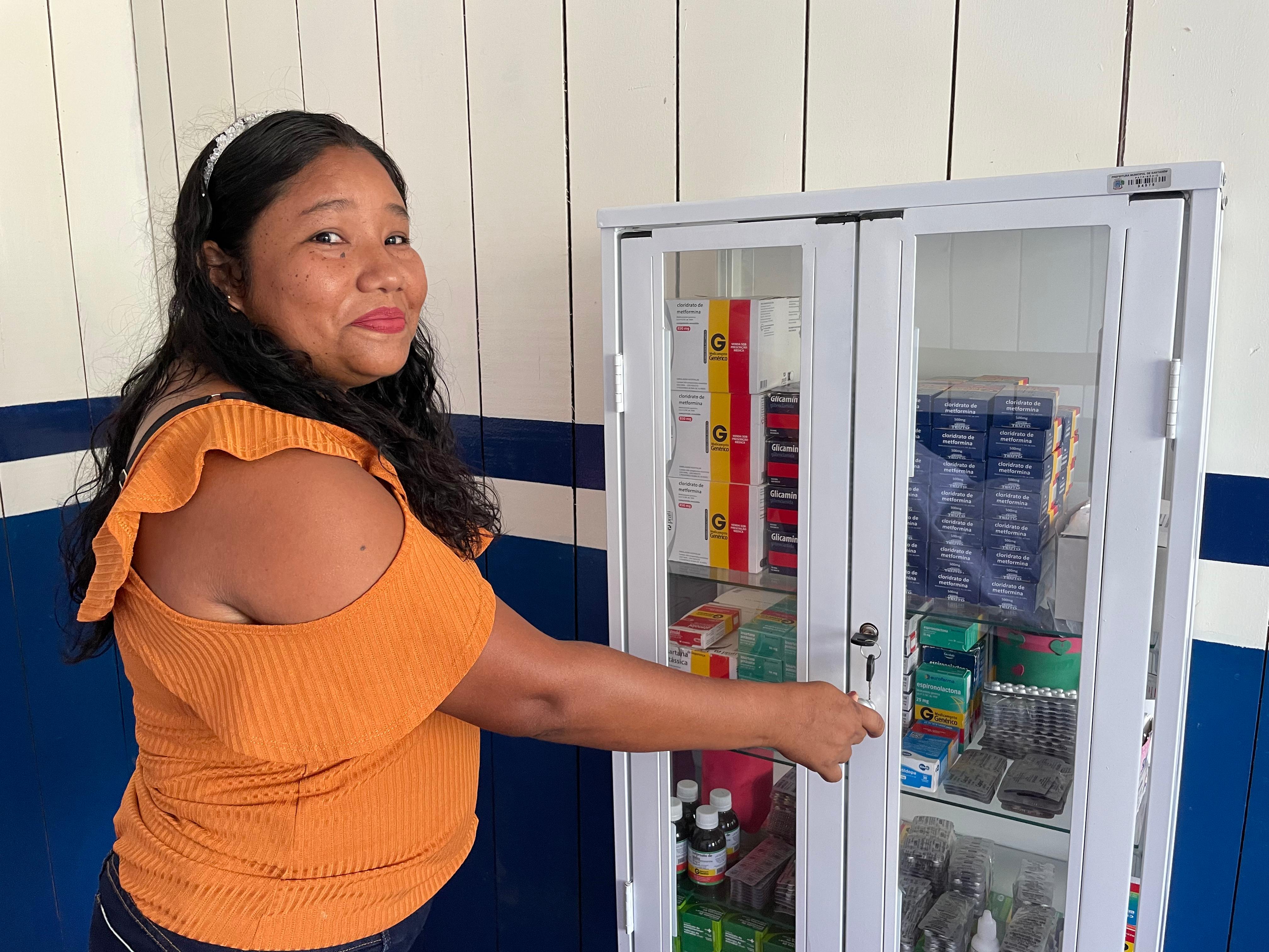 “Estamos muito felizes com essa entrega", afirmou a moradora Anderlea Castro. Foto: Katrine Cardoso.