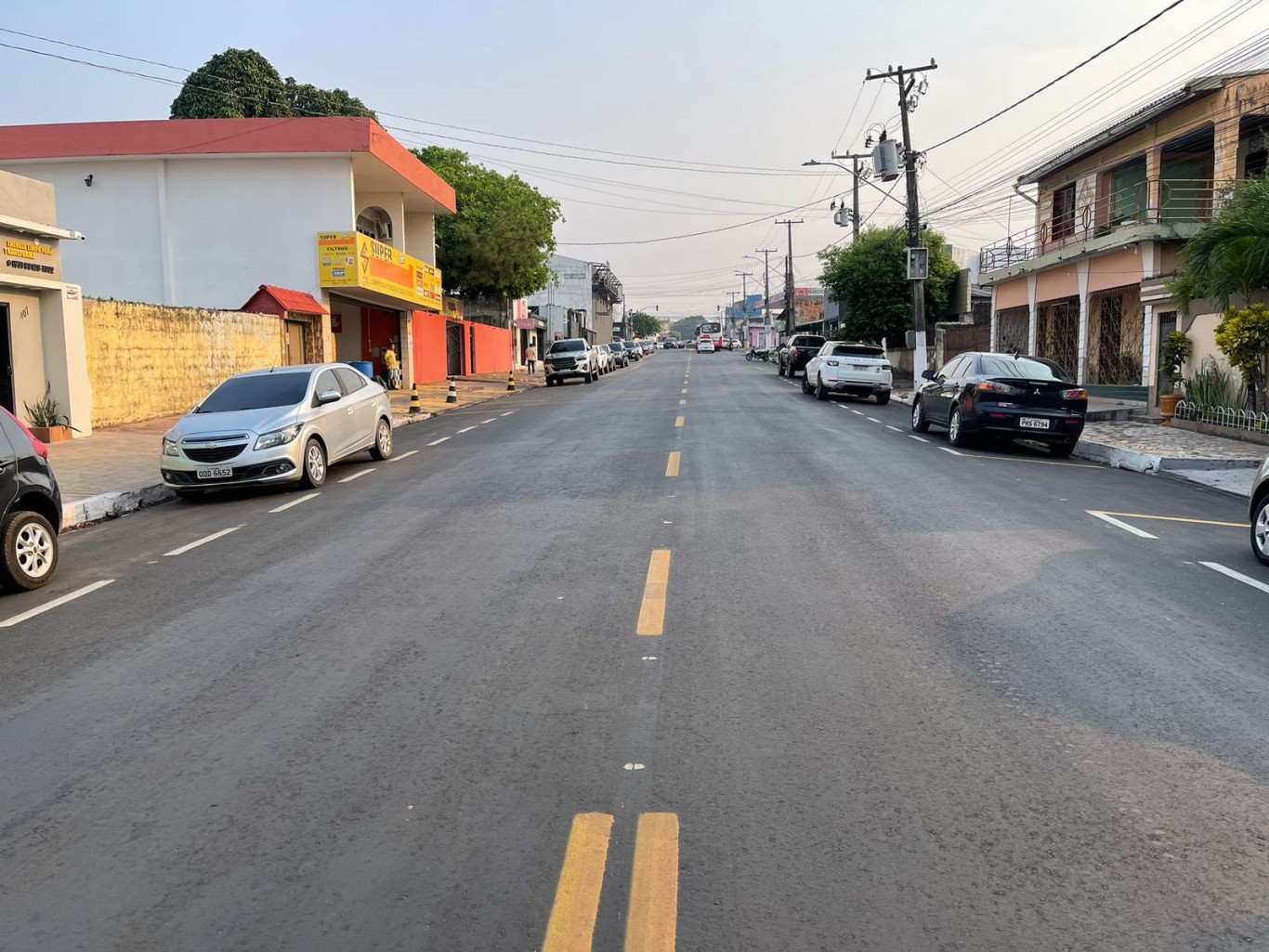 Recapeamento: mais de 4 km de vias receberam nova camada de asfalto