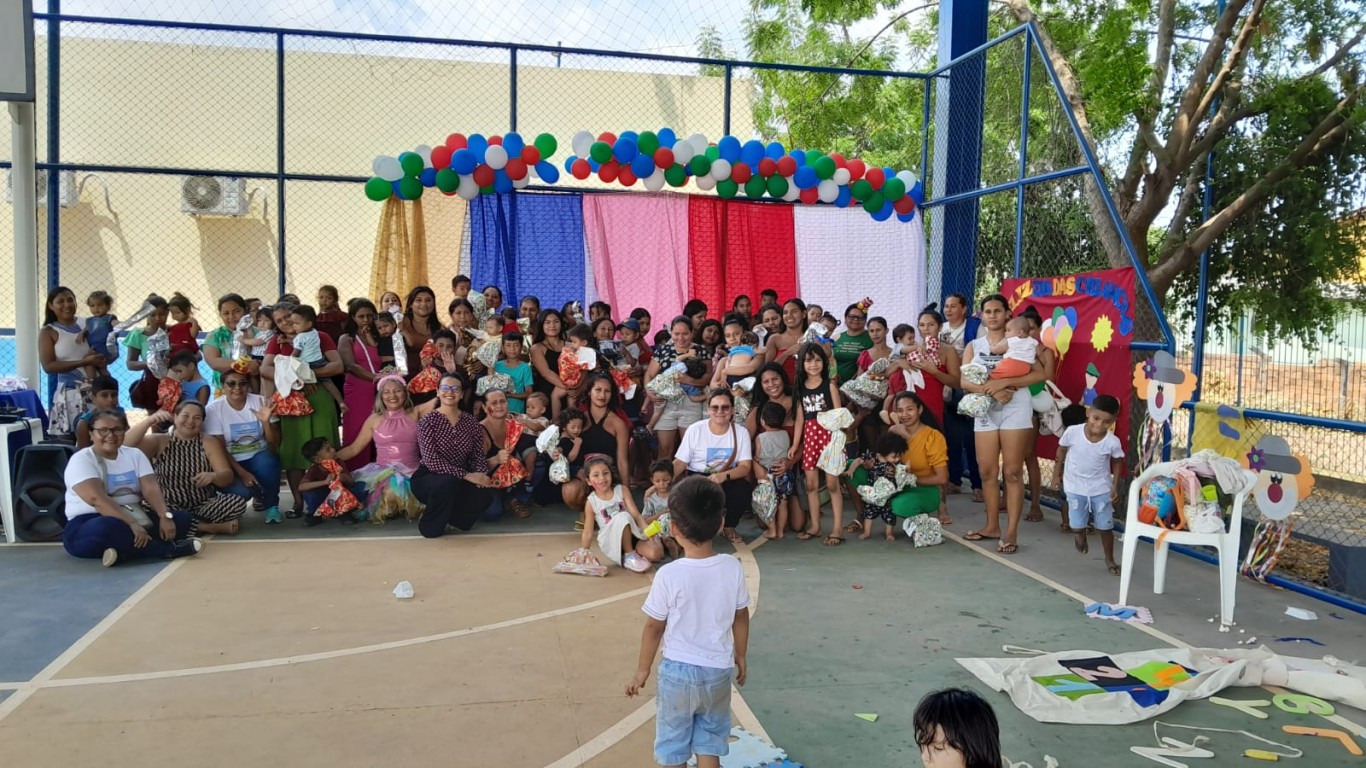 Programa Criança Feliz realiza a festa da primeira infância