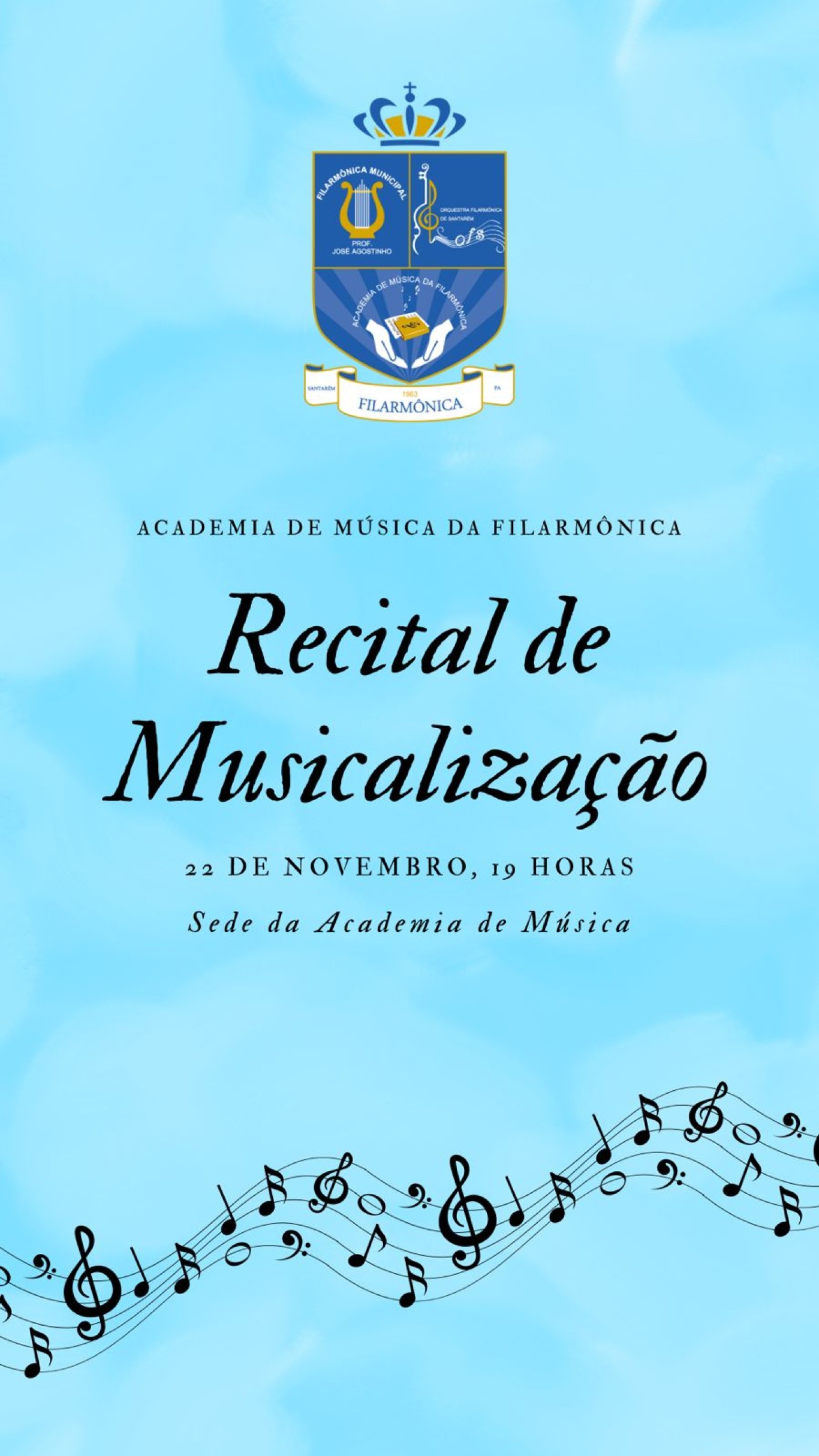 Academia de Música da Filarmônica apresenta o Recital de Musicalização 