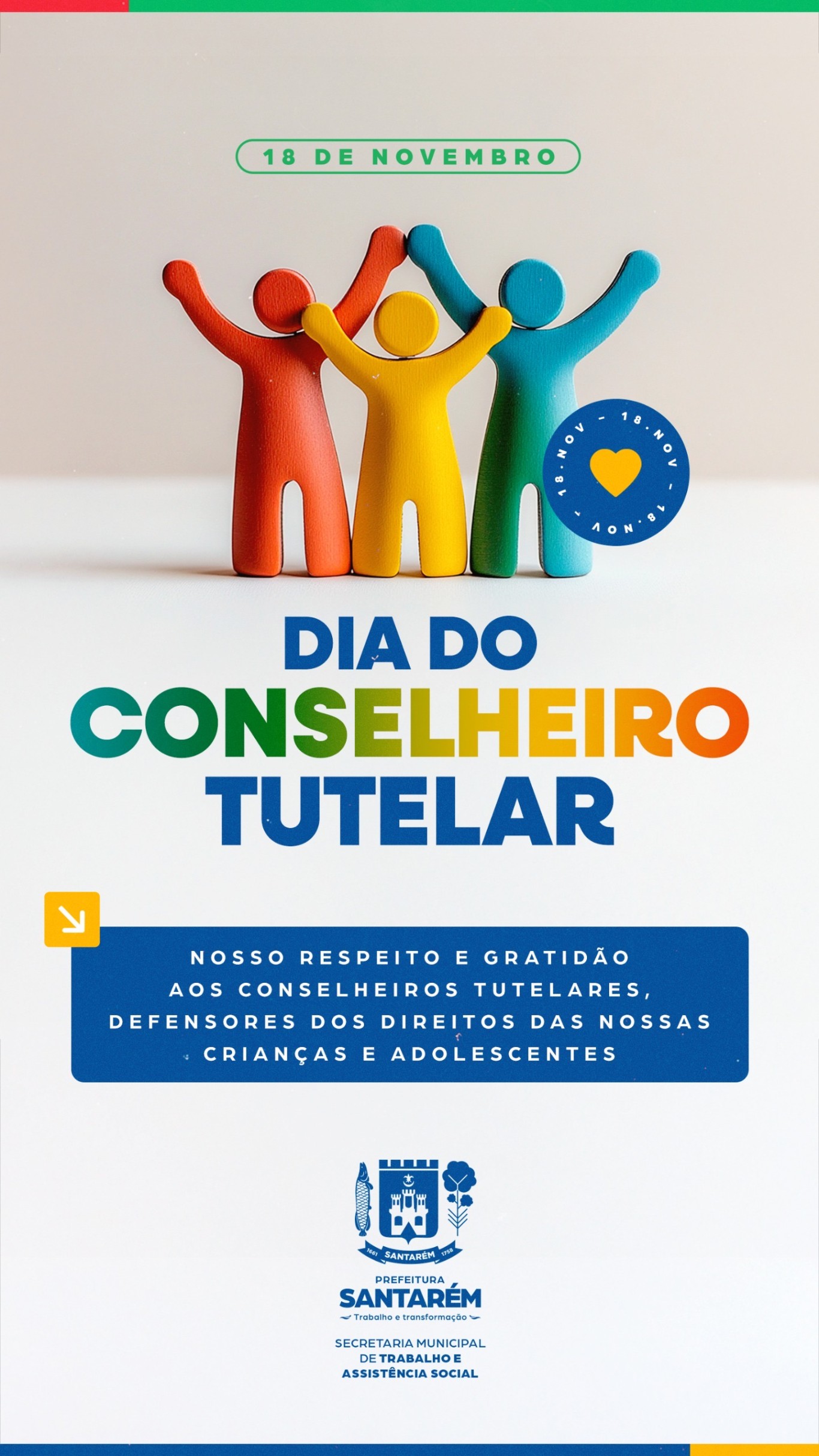 Dia do Conselheiro Tutelar: Santarém celebra profissionais que defendem e protegem os direitos de crianças e adolescentes