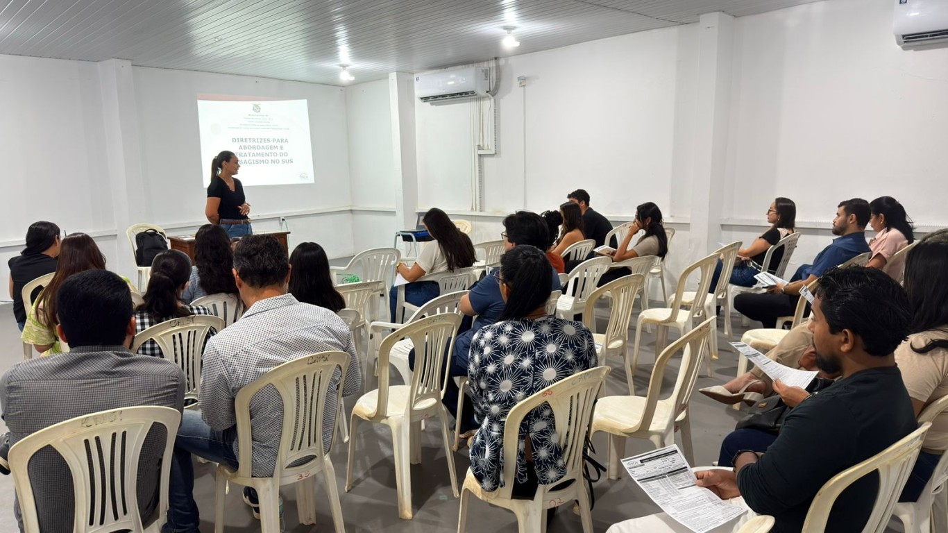 Profissionais de saúde da Atenção Primária participam de capacitação para adesão ao Programa Nacional de Controle do Tabagismo