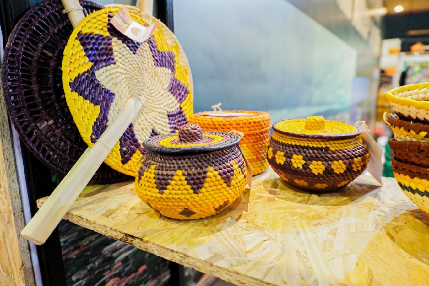 Imagem de Trançados da região do Arapiuns levam saberes ribeirinhos à COP30