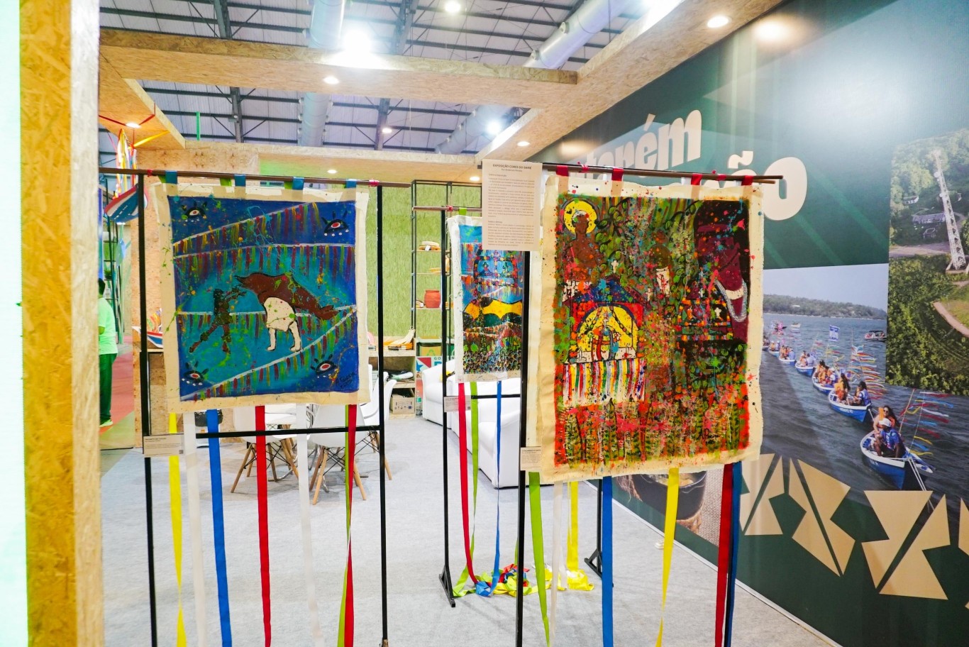 Imagem de Santarém leva as cores e a identidade do Sairé para a COP 30