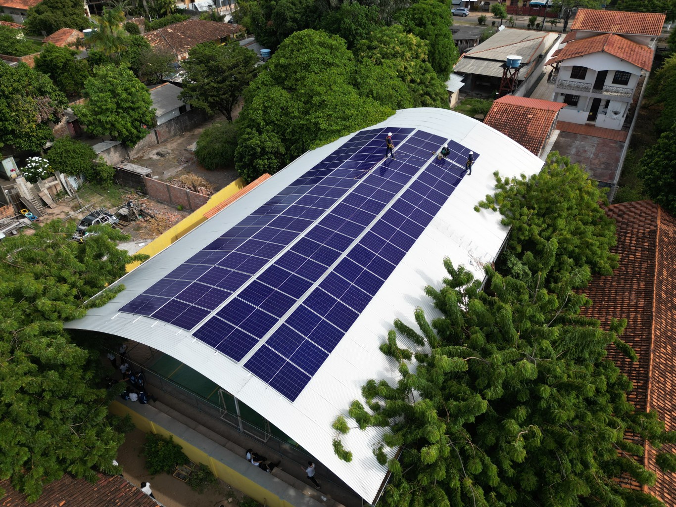 Imagem de Prefeitura de Santarém inicia instalação de placas solares em escolas municipais da região urbana 