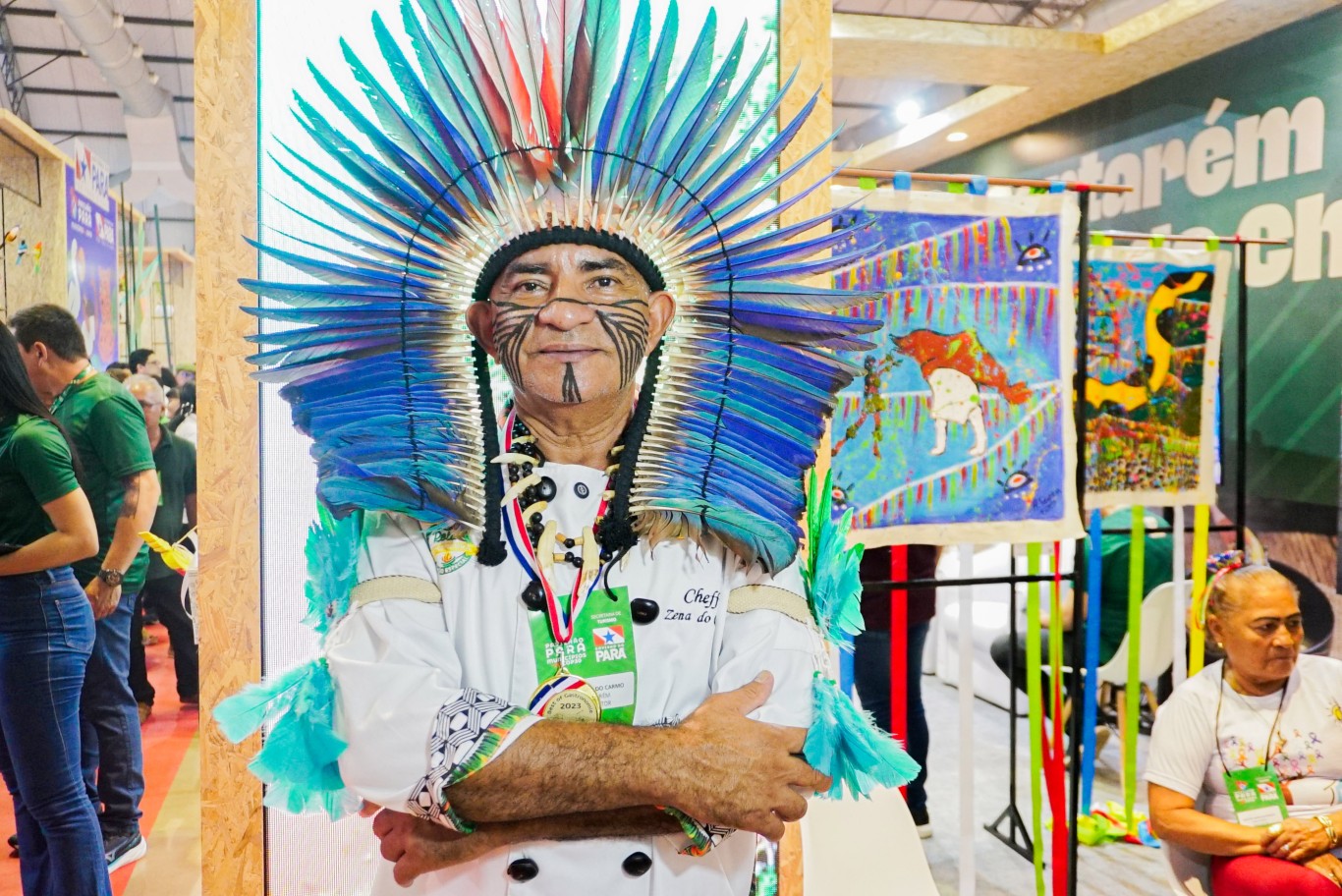 Gastronomia indígena encanta público no espaço Cozinha Show da COP 30