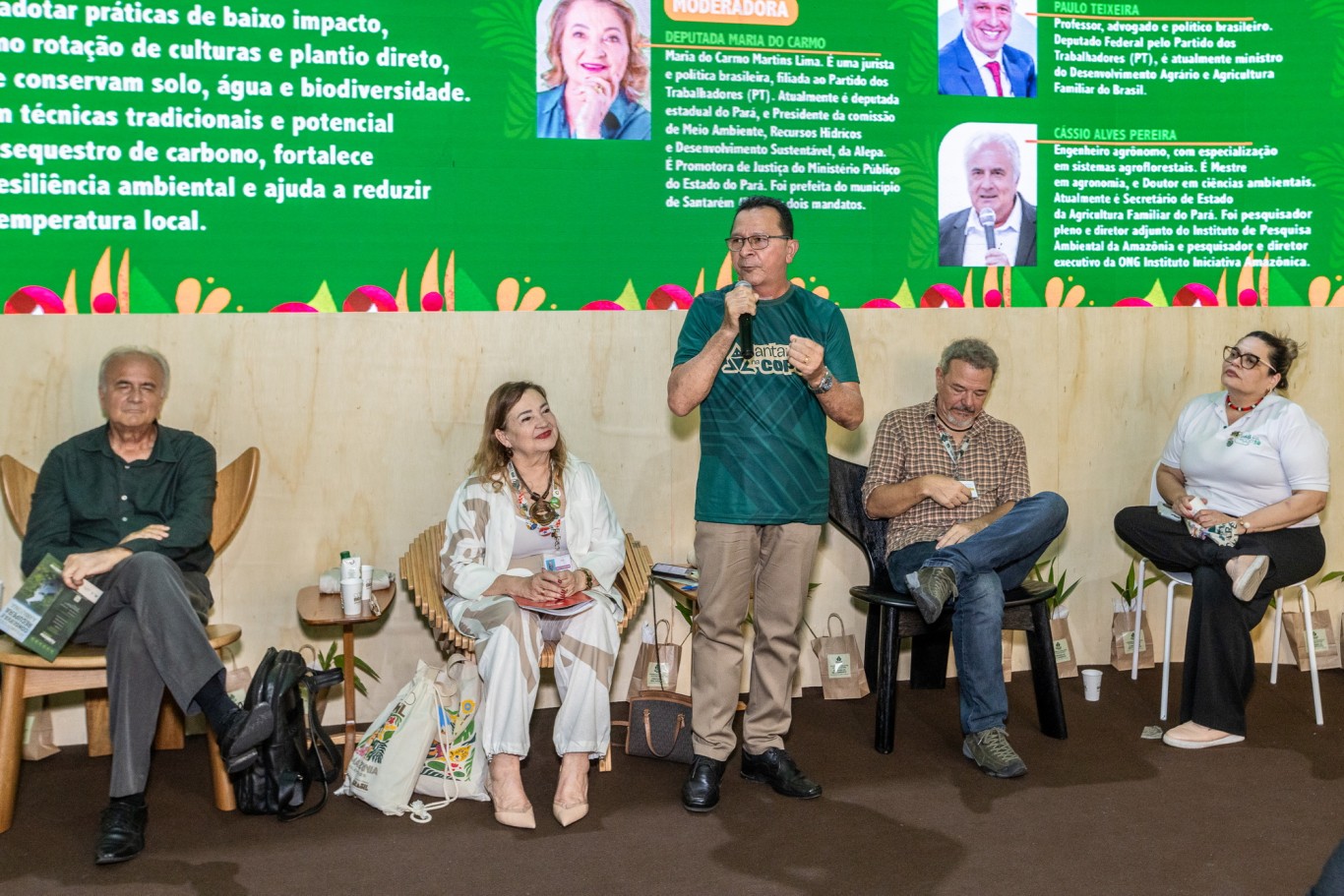 Santarém na COP 30: Prefeito destaca papel estratégico da agricultura familiar no enfrentamento às emergências climáticas