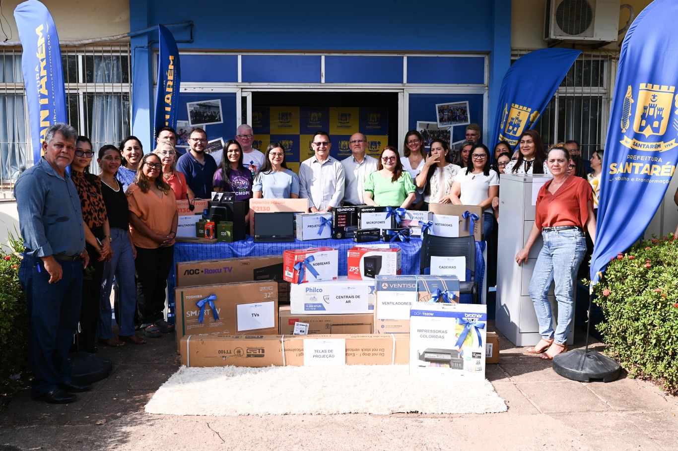Imagem de Prefeitura de Santarém entrega mais de mil equipamentos e fortalece a rede socioassistencial