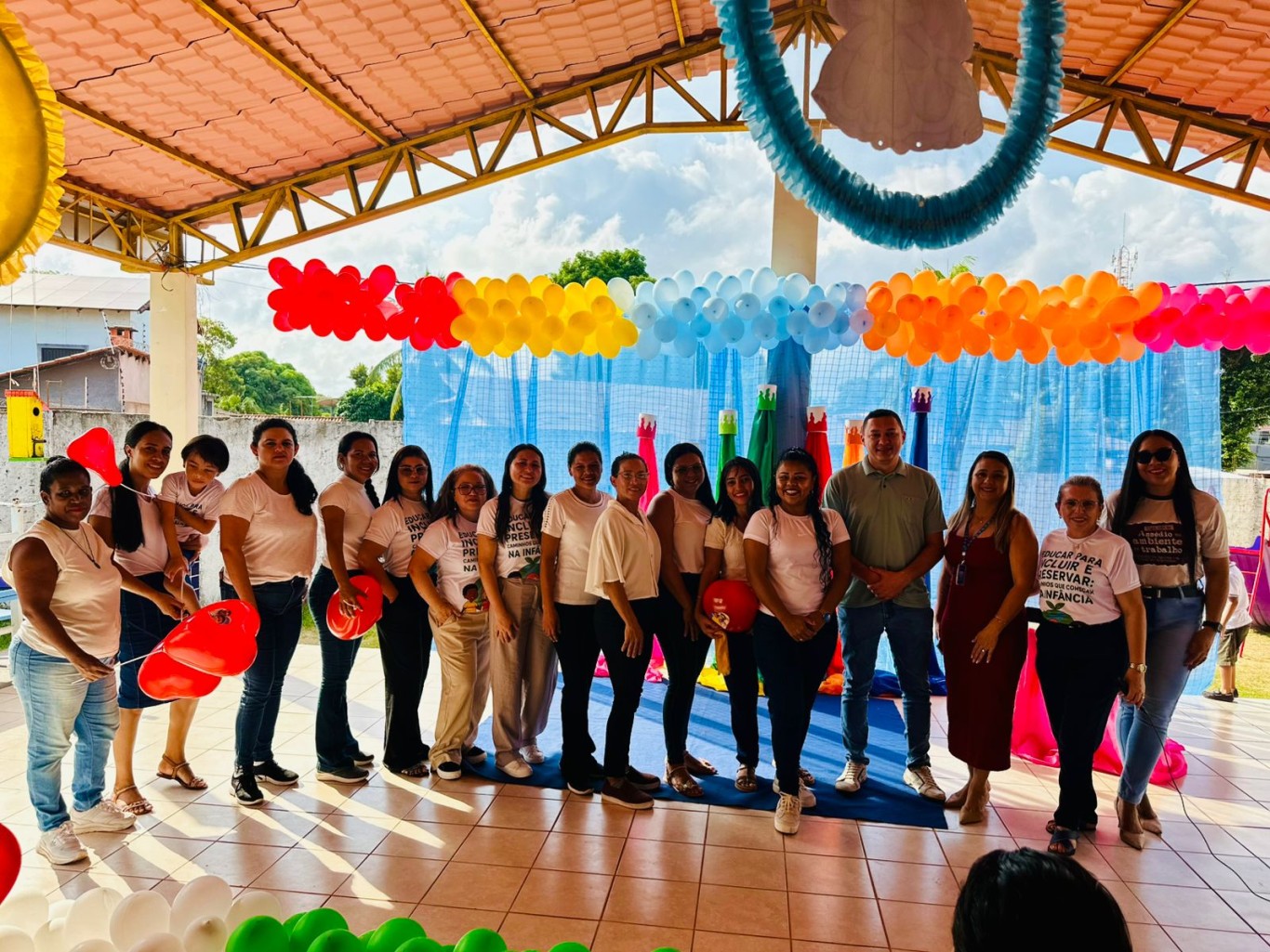 Imagem de Com o tema 'Fazendo Arte, Inclusão e Expressão na Educação Infantil', Cemei Rutilene Melo realiza a V Mostra de Educação Inclusiva