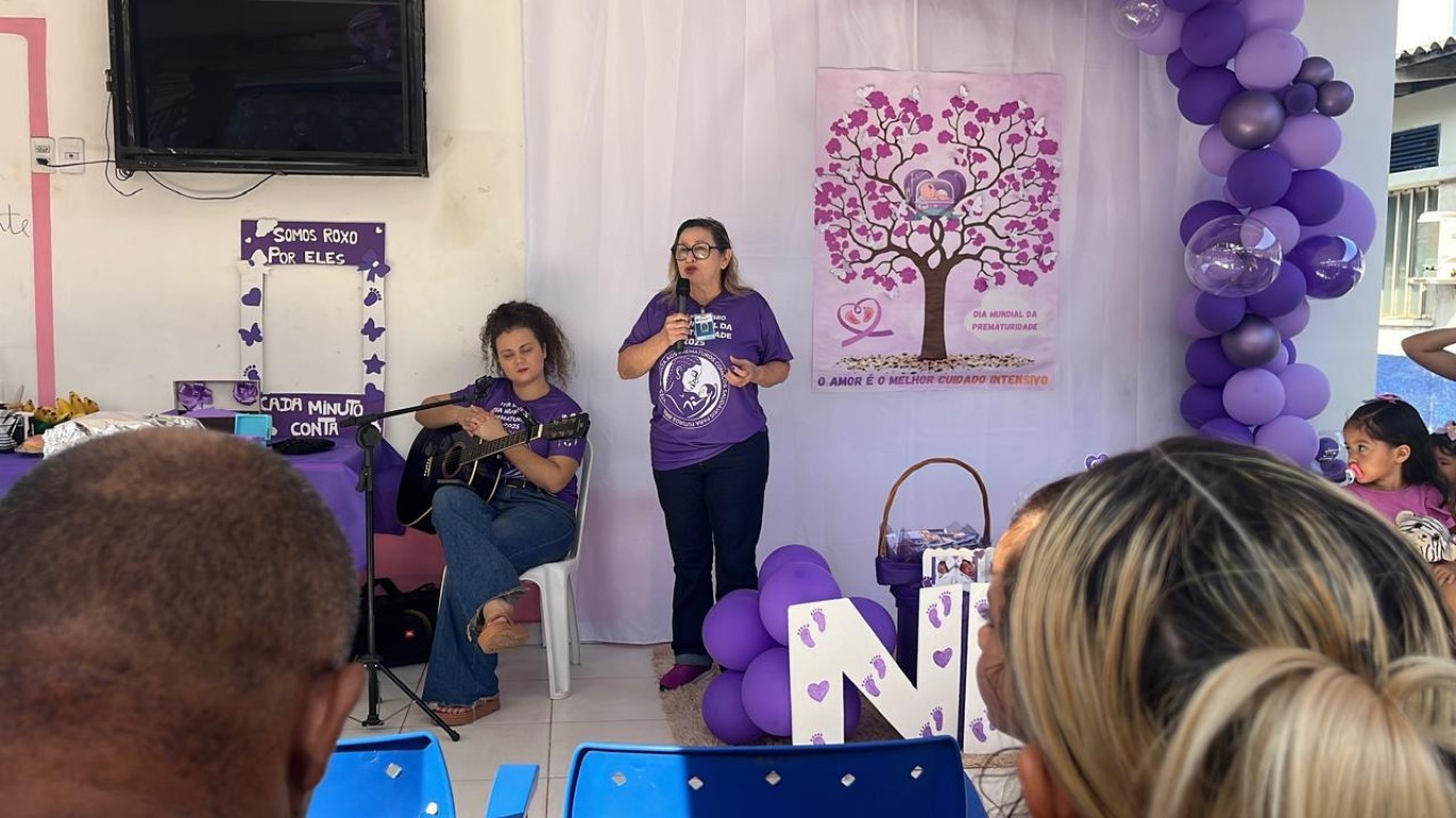 HMS promove ação alusiva ao Novembro Roxo