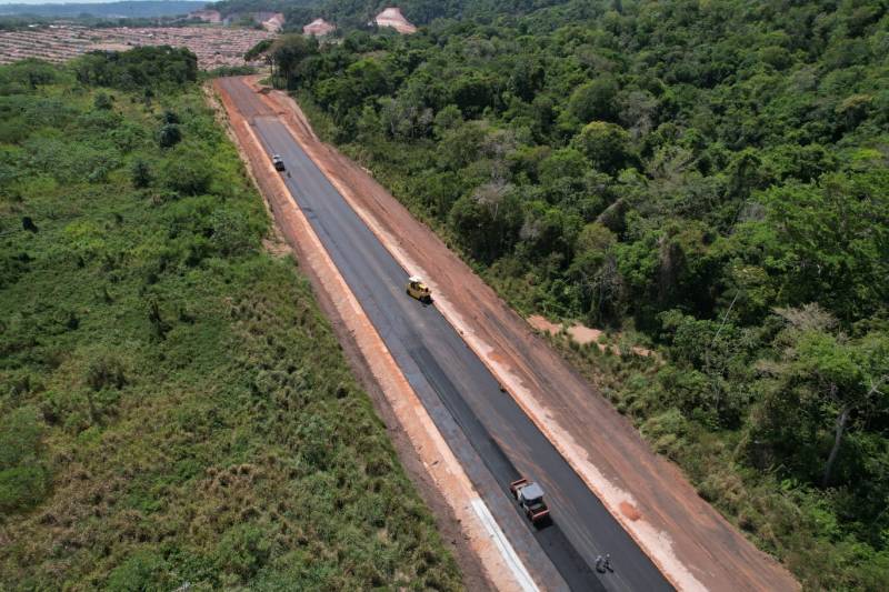 Parceria entre Prefeitura de Santarém e Governo do Estado dá início a pavimentação no prolongamento da Moaçara