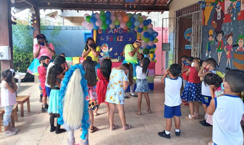 Unidades e Centros de Educação Infantil realizam programação especial para celebrar o Dia das Crianças 