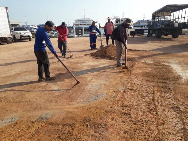 Prefeitura de Santarém dá continuidade aos trabalhos de recuperação asfáltica e manutenção de sistemas de drenagem 