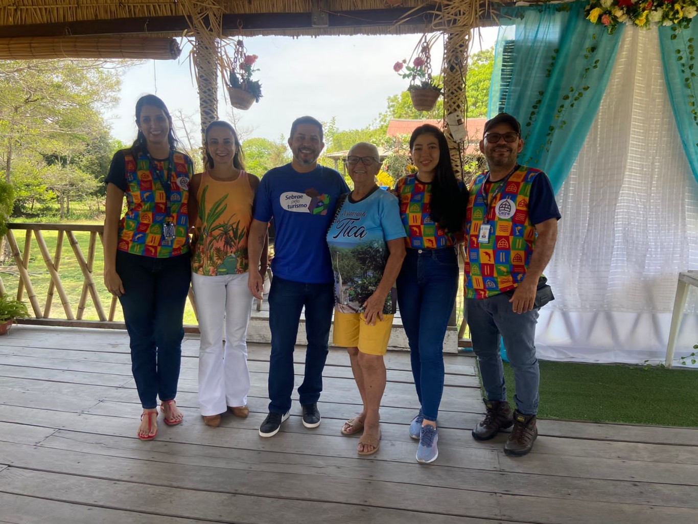 Prefeitura e Sebrae realizam visita técnica em empreendimentos turísticos na Comunidade de Igarapé Açú.