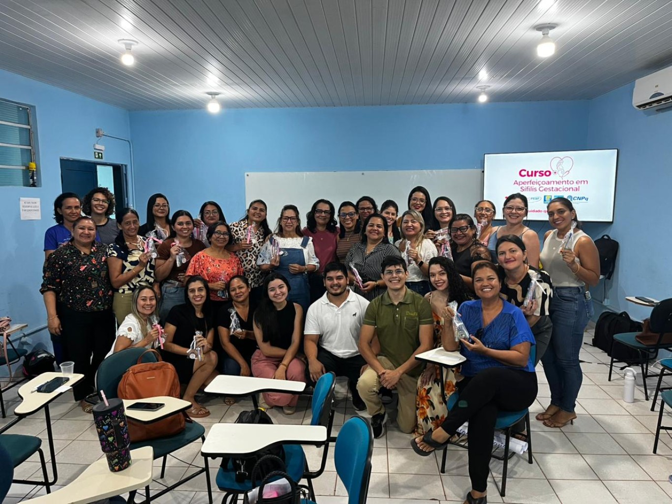 Imagem de Enfermeiros da Atenção Primária participam de projeto sobre o cuidado à sífilis gestacional