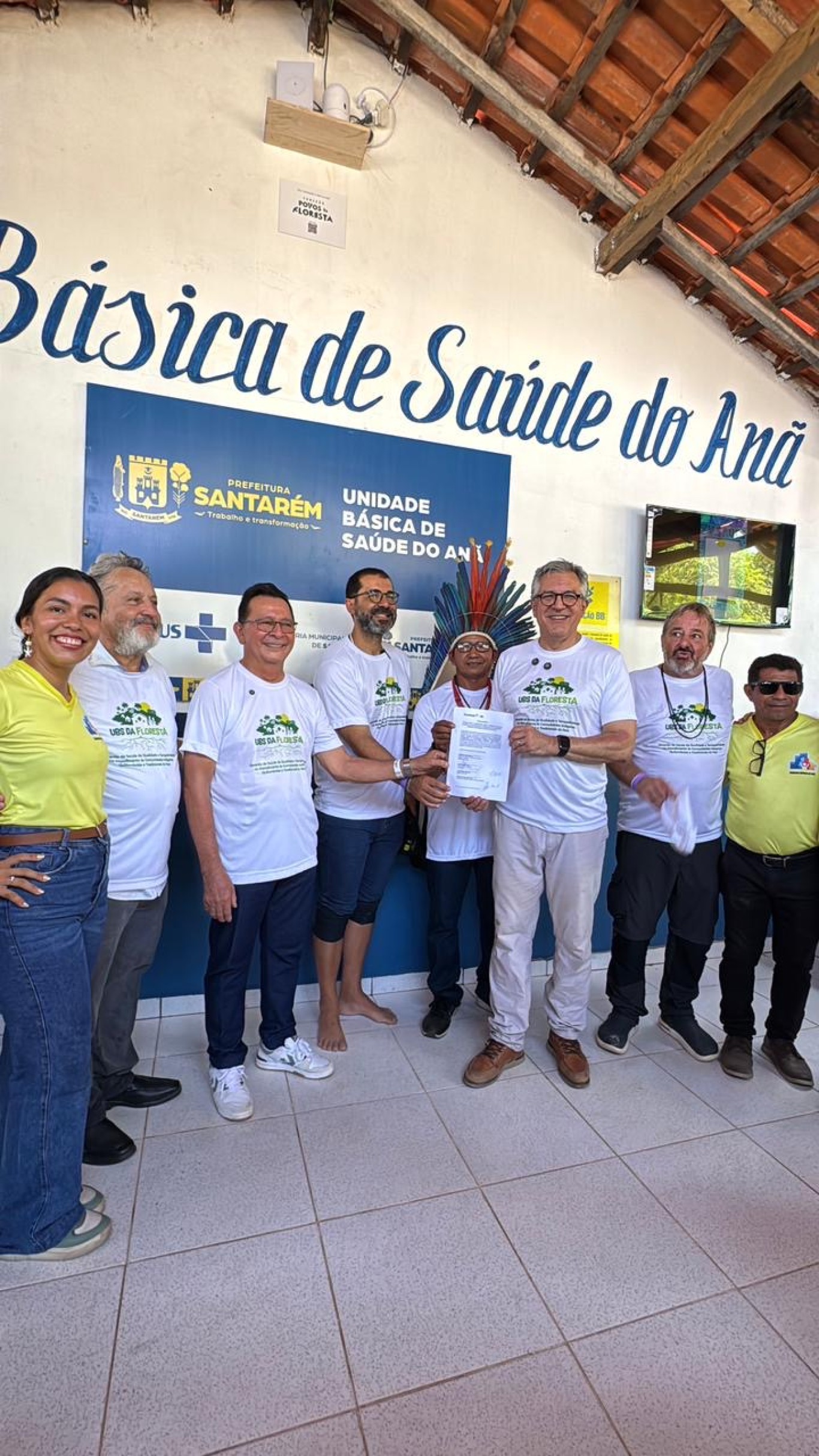 Imagem de Ministro da Saúde visita comunidade Anã e entrega tecnologias sociais do projeto “UBS da Floresta”