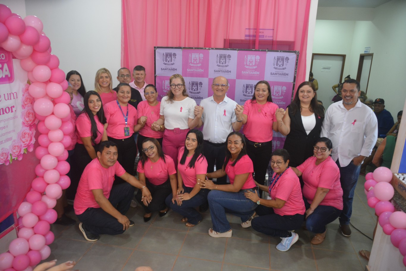 Outubro Rosa é aberto em Santarém com alerta à prevenção e ao cuidado integral com a saúde da mulher