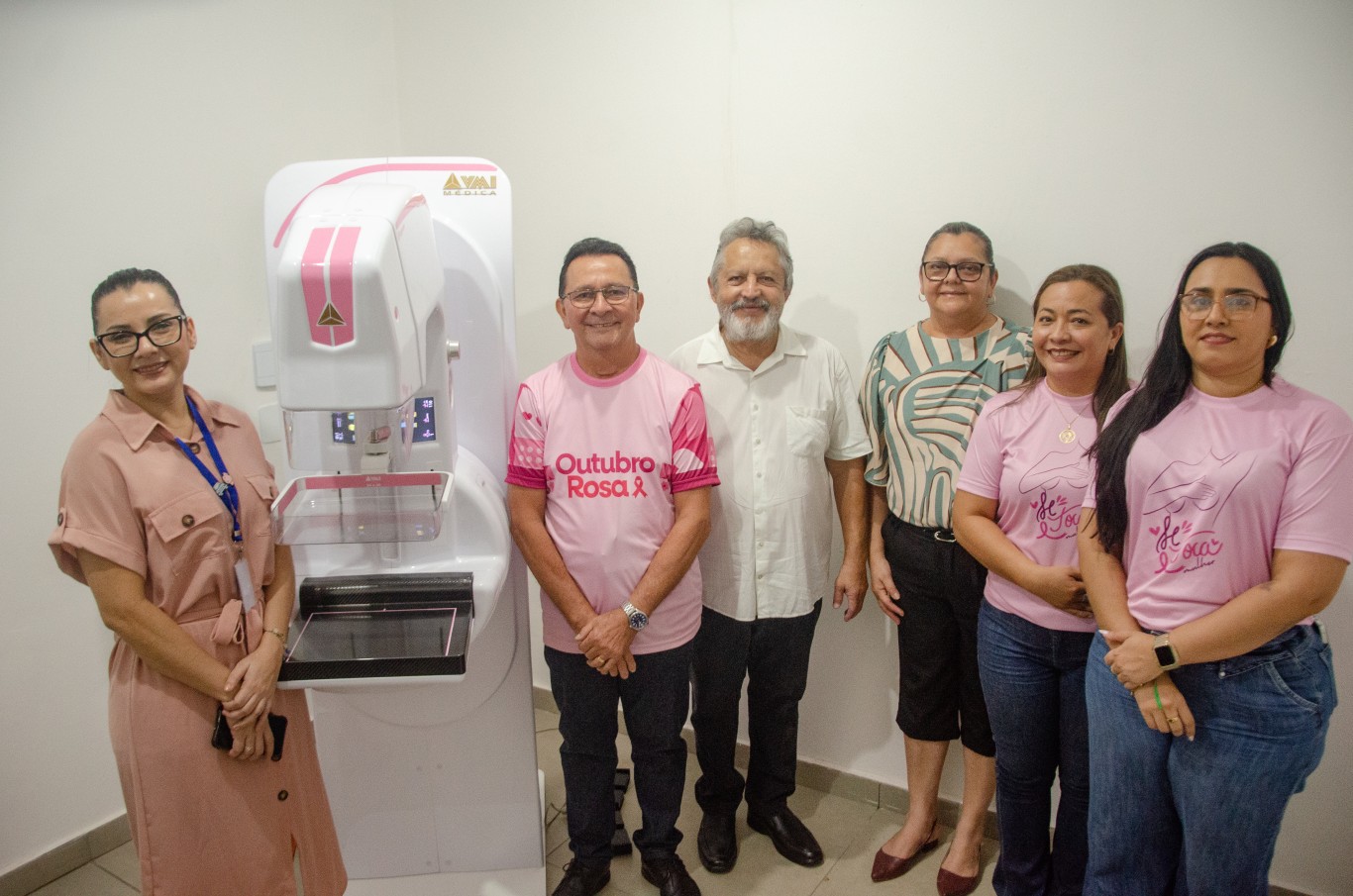 Santarém amplia cuidados com a saúde da mulher com entrega de mamógrafo digital 