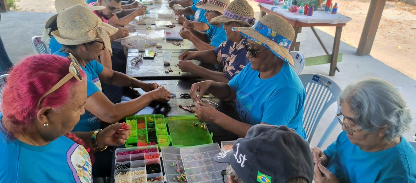 Projeto 60+ Tapajoara promove vivência cultural e ambiental no Dia Internacional do Idoso em Alter do Chão