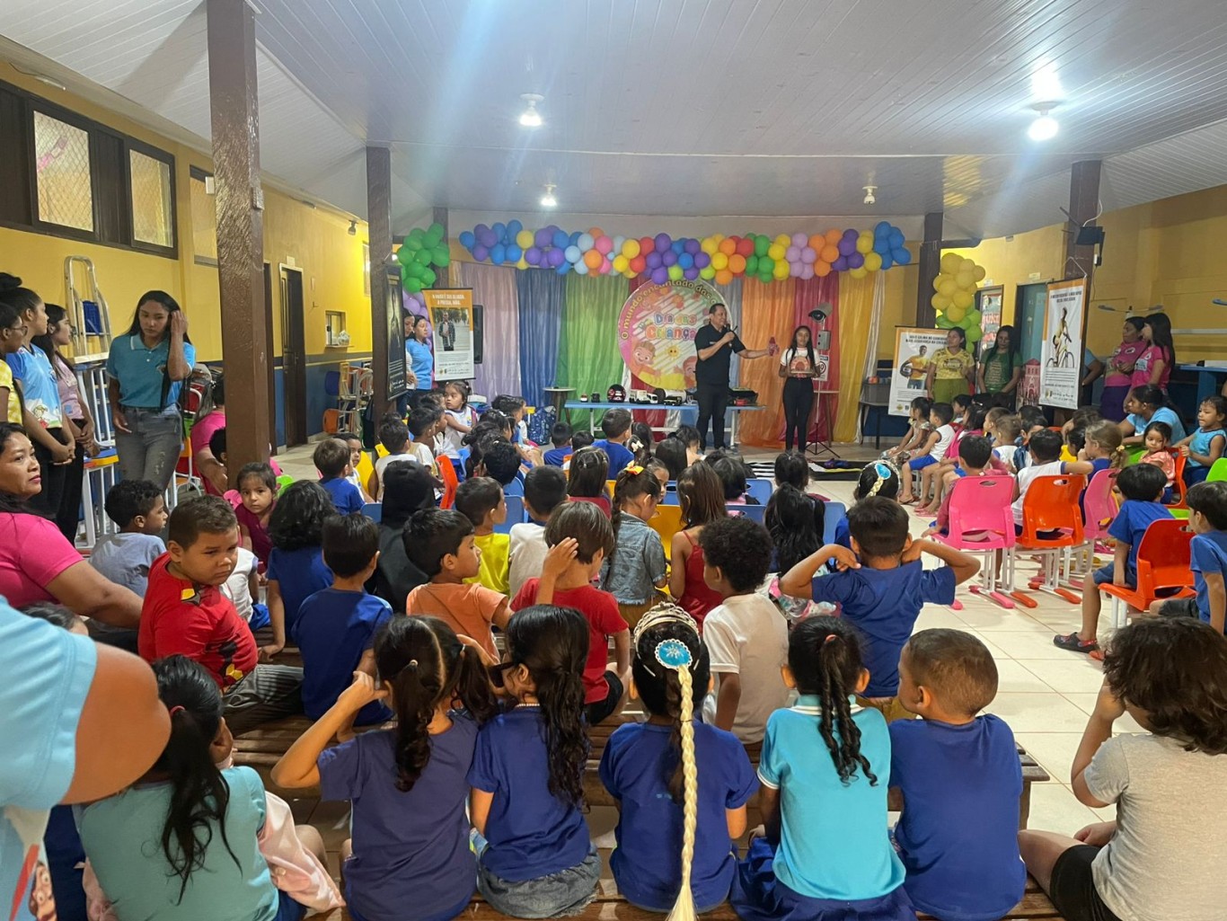 SMT inicia ações de educação para o trânsito na UMEI Rosilda Campos com atividades lúdicas voltadas às crianças