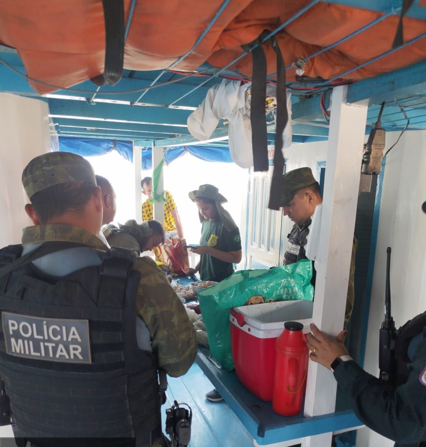 Fiscalização da Semma combate transporte ilegal de produtos da fauna na orla de Santarém