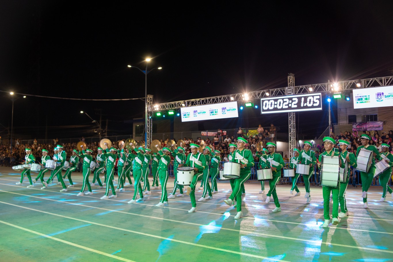 Imagem da notícia: Segunda noite do XVII Festival de Bandas de Santarém reúne cerca de 60 mil pessoas
