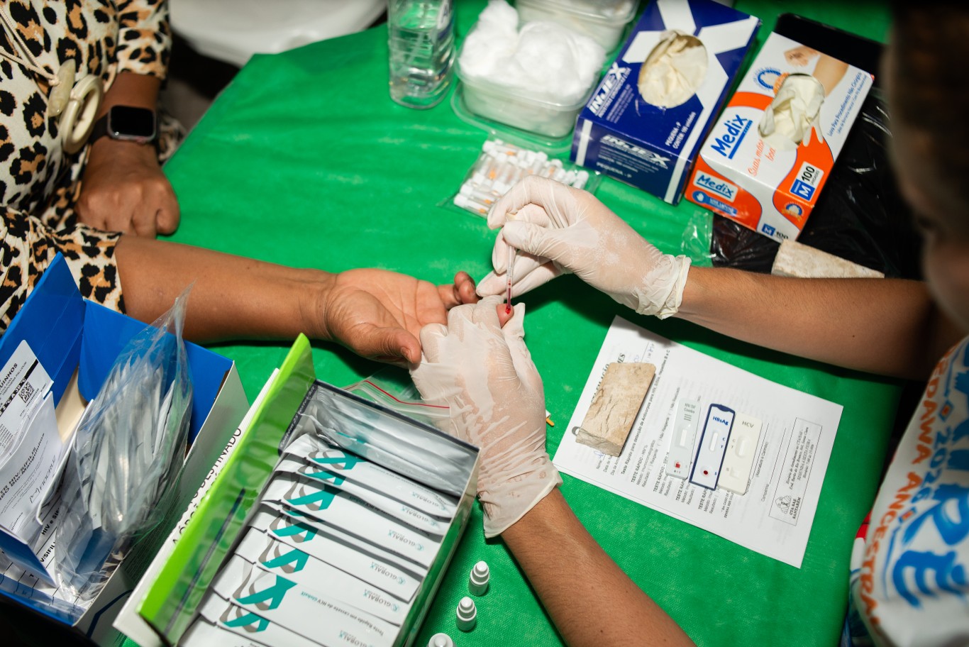 Outubro Verde mobiliza população e amplia acesso aos testes rápidos para ISTs em Santarém