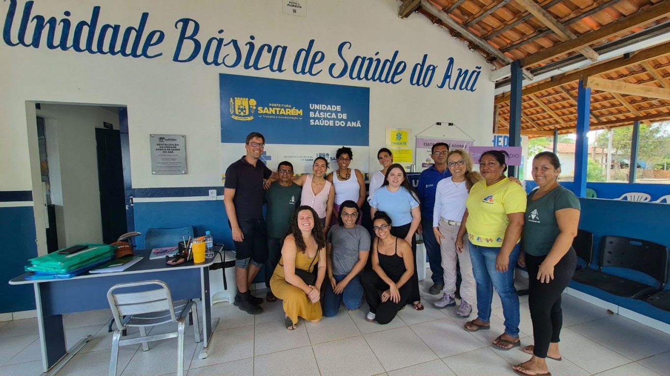 Instituições parceiras do CARDIO visitam UBSs de Anã, São Brás e Alter do Chão para avaliar projeto em Santarém