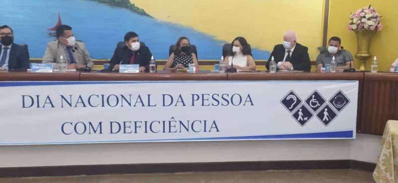 Assistência Social participa de sessão especial em homenagem às pessoas com deficiência 