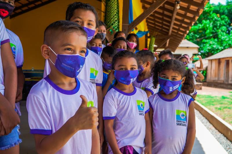 Prefeitura entrega mais três escolas ampliadas na região de rios. R$ 1,2 milhão investido