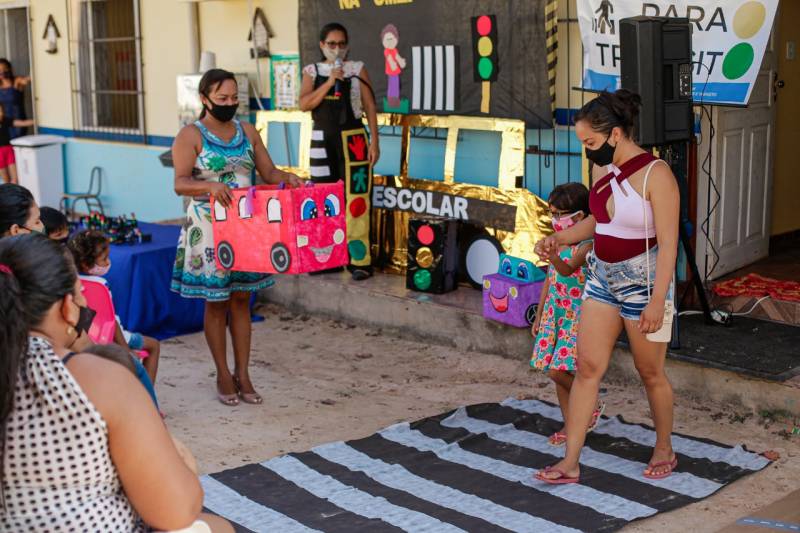 Prefeitura de Santarém promove ações em alusão a Semana Nacional de Trânsito