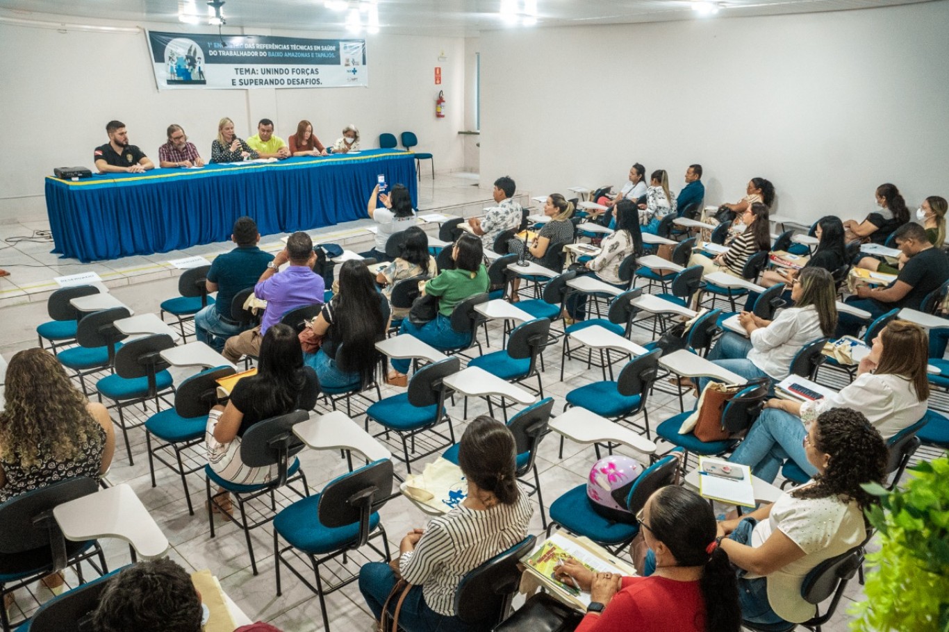 1° Encontro das Referências Técnicas em Saúde do Trabalhador do Baixo Amazonas e Tapajós capacita profissionais de 20 municípios 