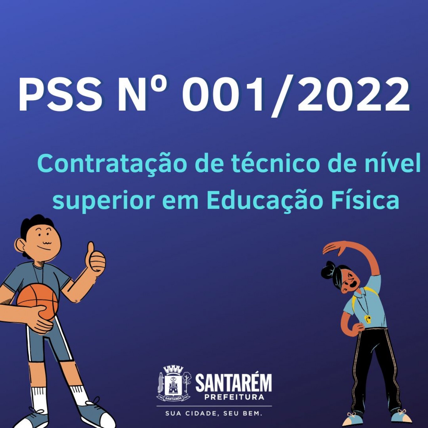 Pasta de Juventude, Esporte e Lazer publica edital de PSS para contratação de educadores físicos