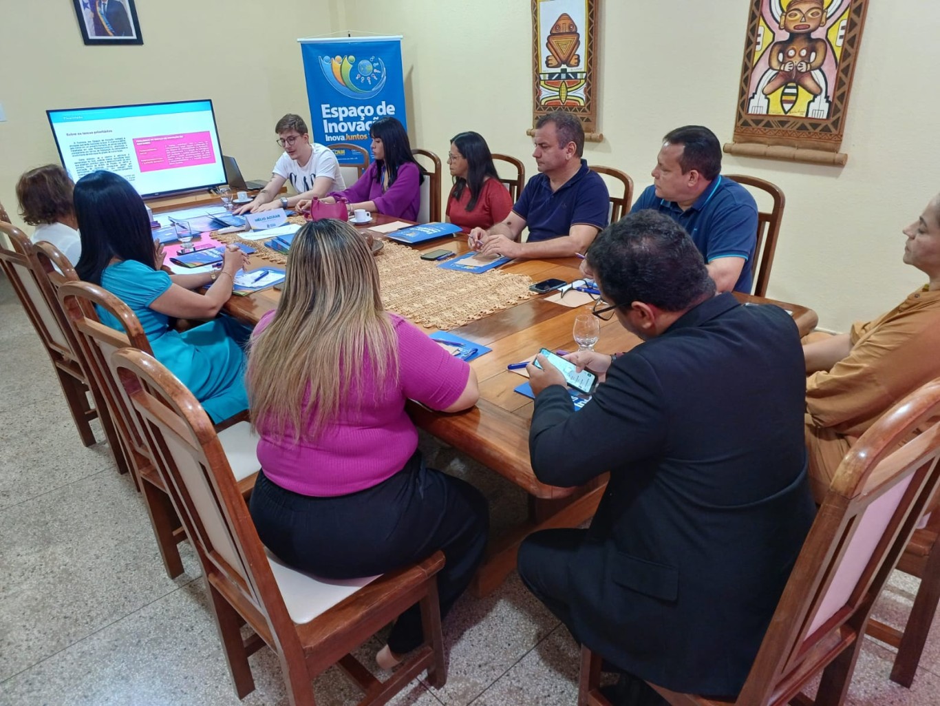 Equipe do projeto InovaJuntos realiza visita técnica em Santarém