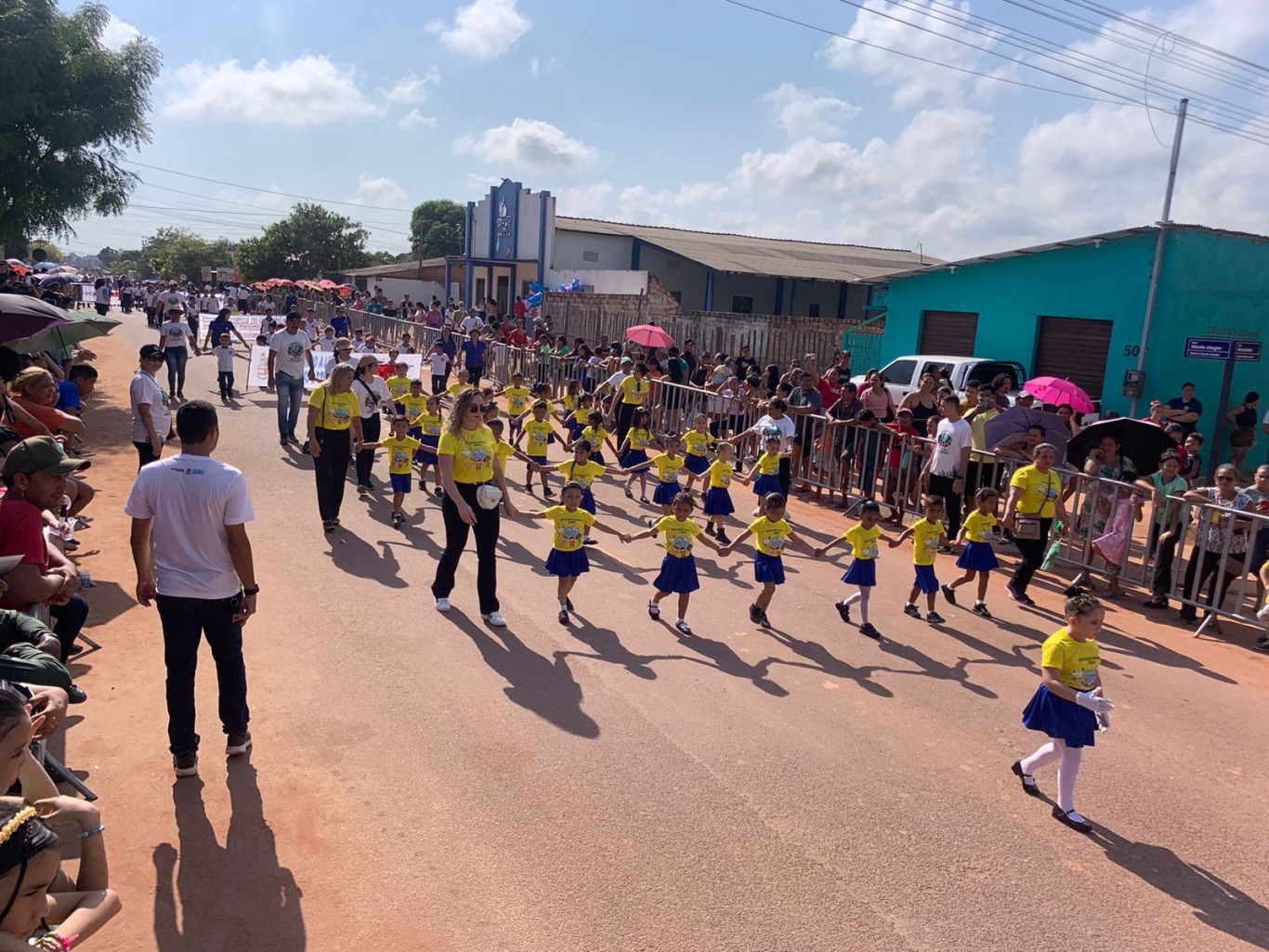 Semana da Pátria 2024: 16 escolas e unidades infantis participam do desfile na grande área da Nova República e Santo André